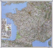 Carte routière de France 