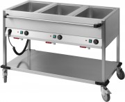 Chariot bain-marie horizontal 