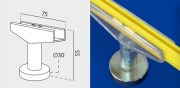 Clip magnétique pour cadre ABS