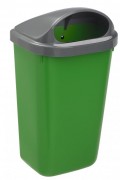 Corbeille de ville plastique 50 L 