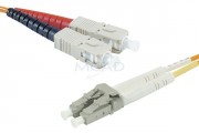 Cordon duplex en fibre multimode 3 m 