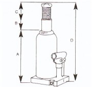 Crics hydrauliques 100 Tonnes