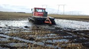 Travaux agricoles en zone humide