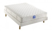 Ensemble Matelas Duvivier Nymphéa Sommier Duvivier 16 lattes-140x190 