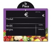 Etiquette fruits et légumes à disque poids 