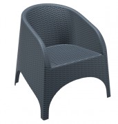 Fauteuil PVC de terrasse