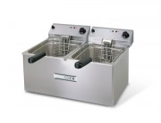 Friteuse électrique double cuve 2 x 8 Litres 