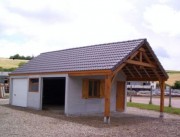 Garage atelier en béton