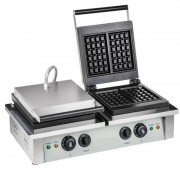 Gaufrier double professionnel 