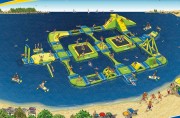 Jeux gonflables aquatiques