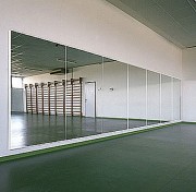 Miroir fixe salle de sport