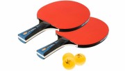 Pack duo raquettes 3 balles de ping pong 