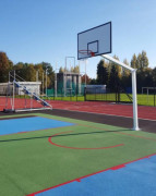 Panier de basket à platine