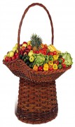 Panier pour fruits en osier