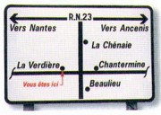 Panneaux villes