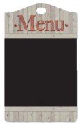 Panneau porte menu 