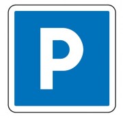 Panneaux de signalisation d'indication de parking C1a 