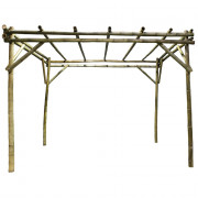 Pergola bambou