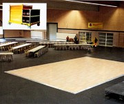 Piste de danse parquet