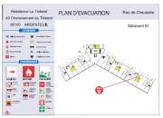 Plan évacuation incendie