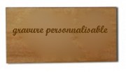 Plaque gravée professionnelle 