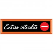 Plaques signalétiques d'intérieur 