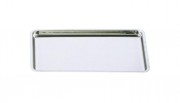 Plateau inox 30 x 21 cm 