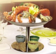 Plateau pour fruits de mer diamètre 36 cm 