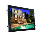 Porte affiche LED format A4 