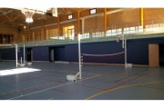 Poteaux d'entraînement de volley 