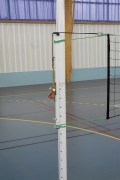 Poteaux volley ball de compétition en aluminium 