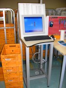 Pupitre informatique industriel 