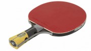 Raquette de tennis de table en bois manche concave