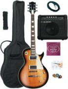 Set guitare électrique LP Sunburst