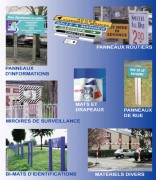 Signalétique urbaine en Bois