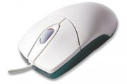 Souris optique blanche 2 boutons 