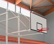 Structure murale pour panneau de basket 