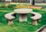 Table pique-nique béton