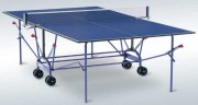 Table ping pong à double verrous de sécurité