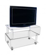 Table plexi tv-hifi 