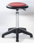 Tabouret ergonomique réglable en simili cuir 