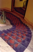 Tapis d'escalier pour hôtel