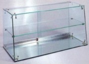 Vitrine de comptoir base miroir