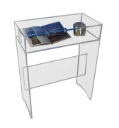 Vitrine table plexiglas 