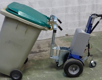 Tracteur pousseur poubelles compact - Devis sur Techni-Contact.com - 1