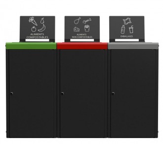 3 meubles poubelles tri selectif - Devis sur Techni-Contact.com - 2