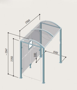 Abri arrêt de bus - Devis sur Techni-Contact.com - 3