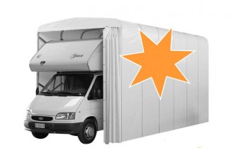 Abri camping car en toile - Devis sur Techni-Contact.com - 1