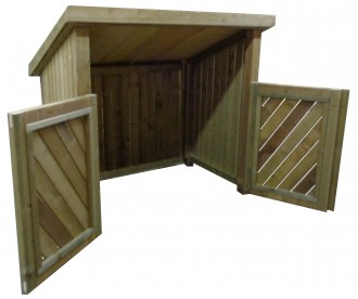 Abri conteneur en bois - Devis sur Techni-Contact.com - 2