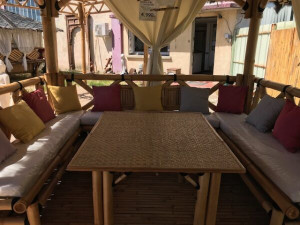 Abri de jardin en bambou avec bar - Devis sur Techni-Contact.com - 5